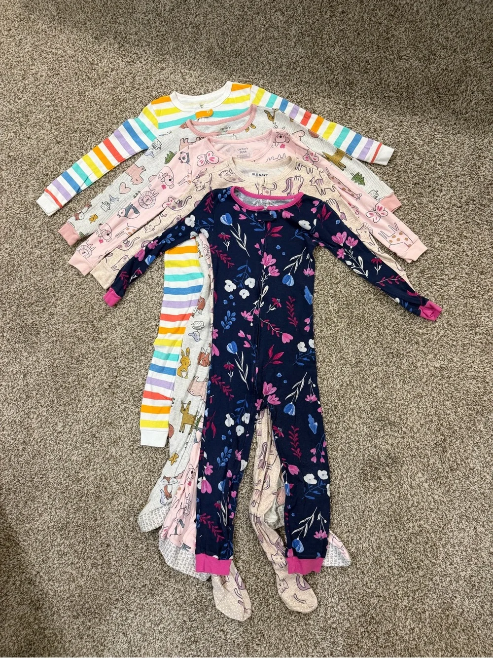5t Pajamas Lot of 5